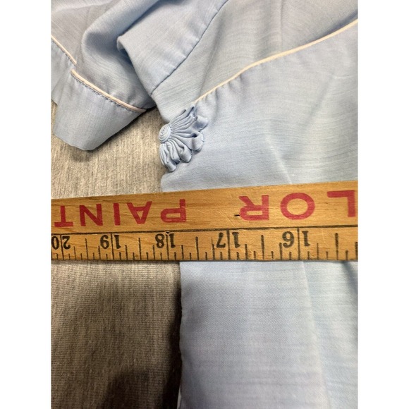 Vintage 70s Jodie Arden Asian Embroidered Nightgown Size XL - Picture 3 of 8